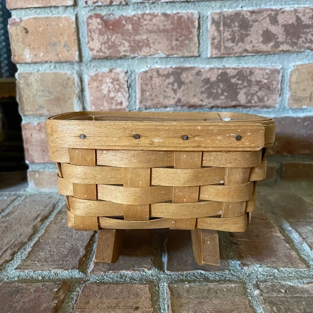 Longaberger Rocking Cradle Bassinet Basket